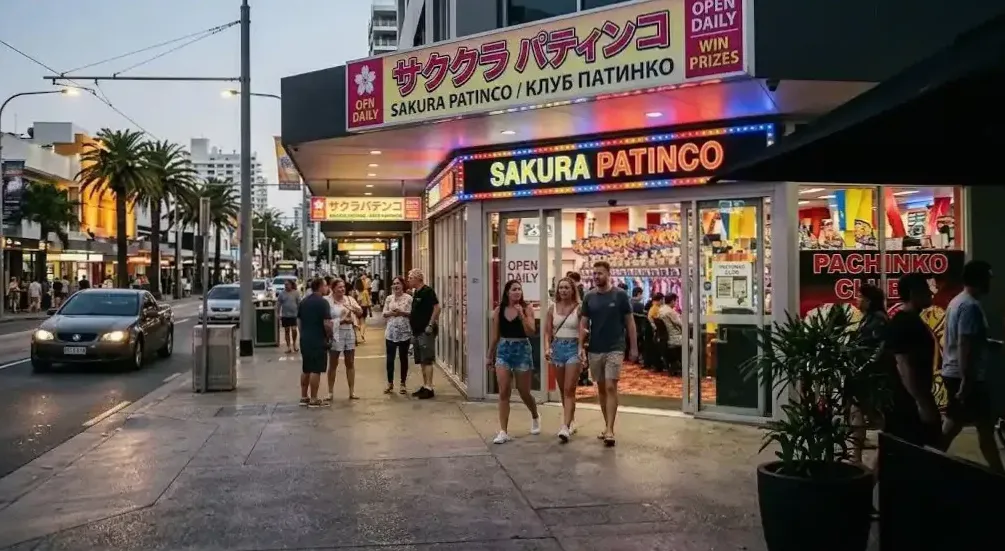 Pachinko floor etiquette