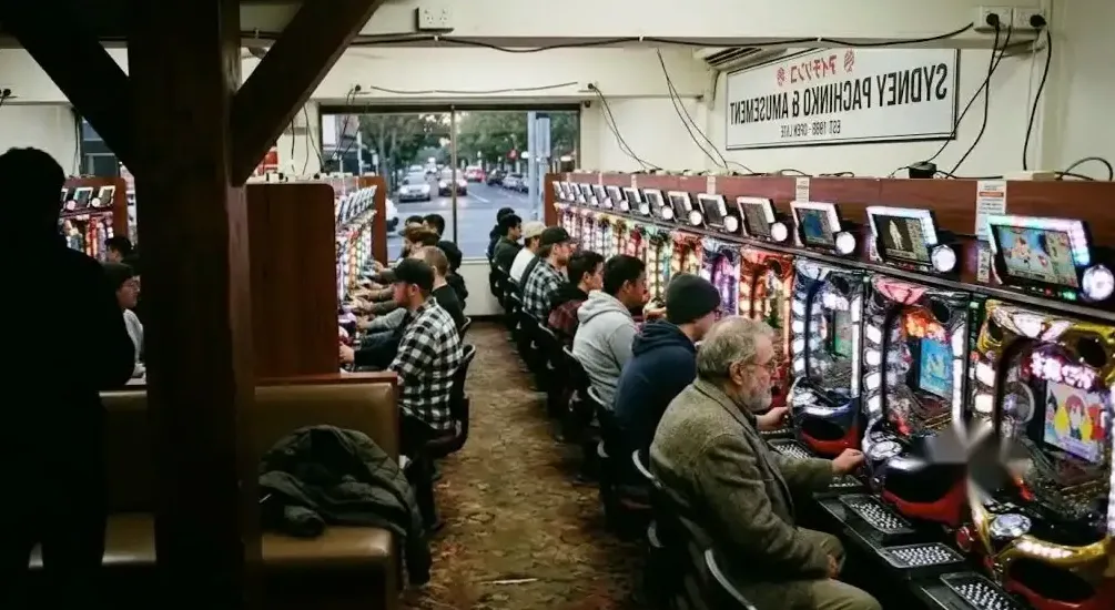VIP mezzanine lounge machines